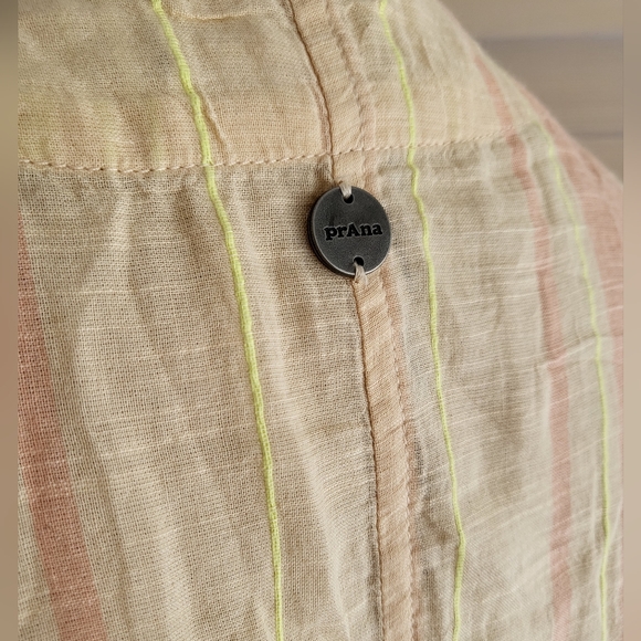 NWT prAna Marina Bay Tunic Sunset Peach Cover-Up size M - Picture 5 of 11